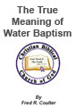 All About Water Baptism