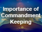 Importance of Commandment Keeping